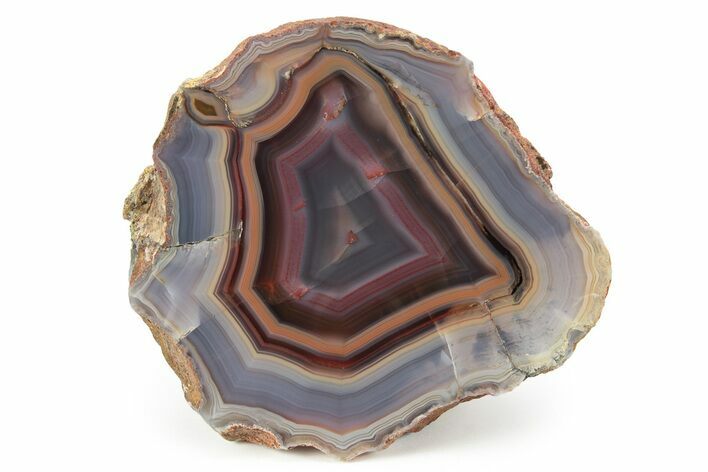 Polished Candy Agate Nodule - Malawi #255141